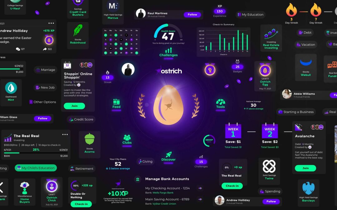 Designing and Developing Ostrich: A Financial Gamification Mobile Application